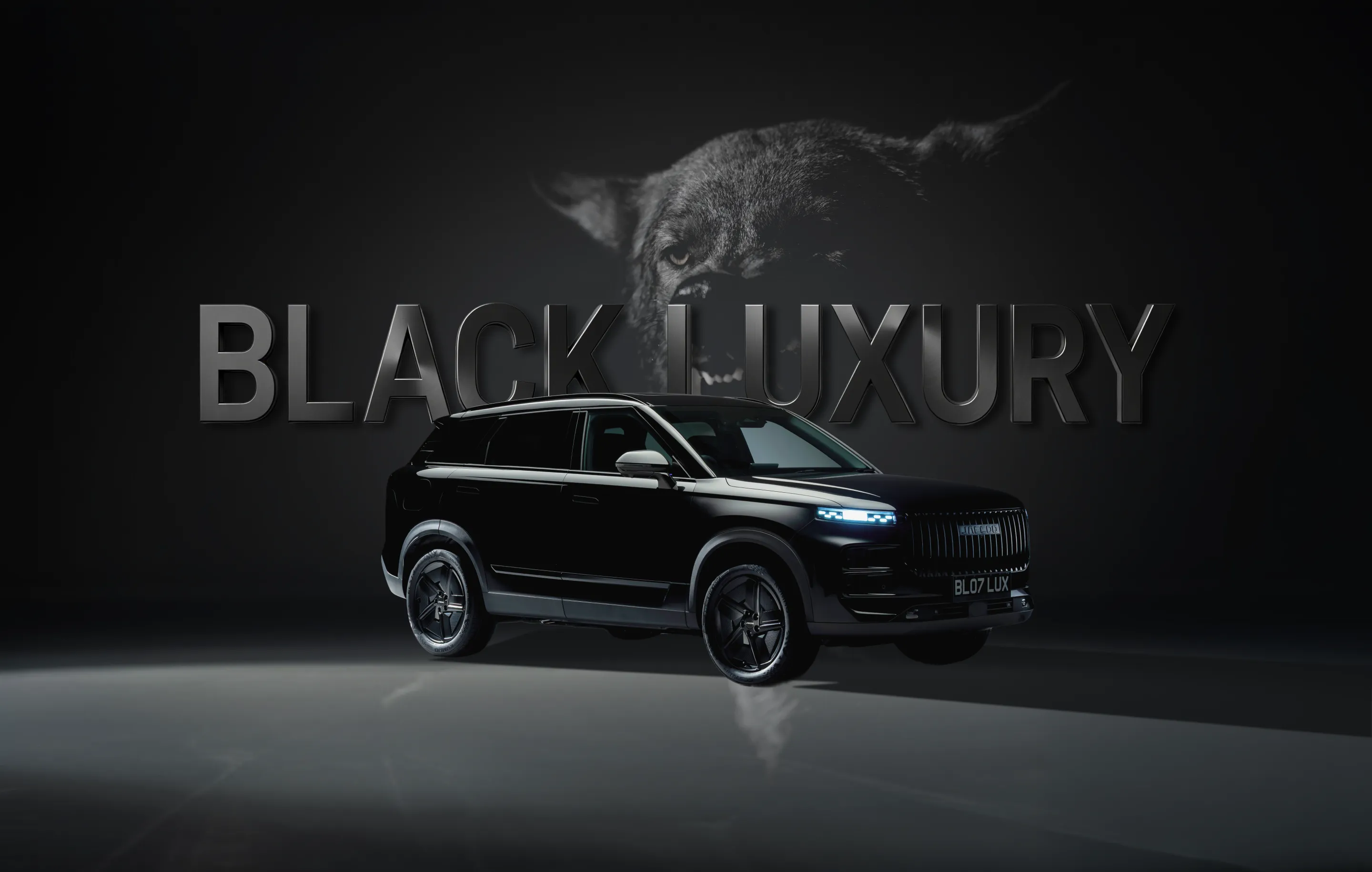 JAECOO J7 Black Luxury Hero Showcase